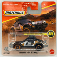 Matchbox Super Chase 1985 Porsche 911 Rally