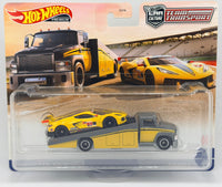 Hot Wheels Team Transport Corvette C8.R & Carry On