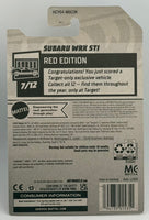 Hot Wheels Target Red Edition Subaru WRX STi