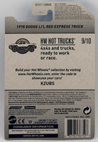 Hot Wheels 1978 Dodge Li'l Red Express Truck