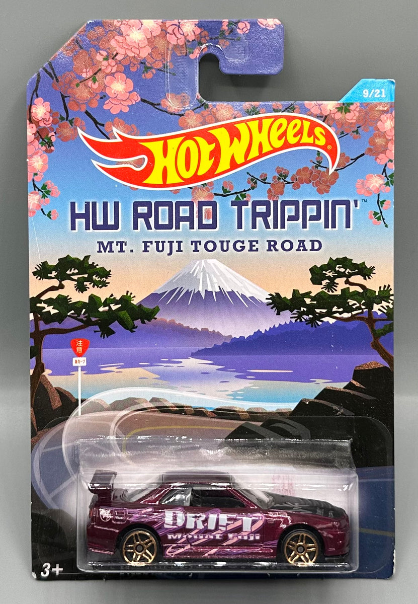 Hot Wheels Road Trippin' Nissan Skyline GTR (R34) HW Models Ltd