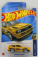 Hot Wheels '84 Audi Sport Quattro (Japan Card Variation)