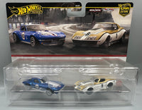 Hot Wheels 2 Pack Custom Corvette Stingray Coupe & '69 Copo Corvette