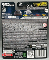 Hot Wheels Fast & Furious Porsche 911 Carrera RS 3.8