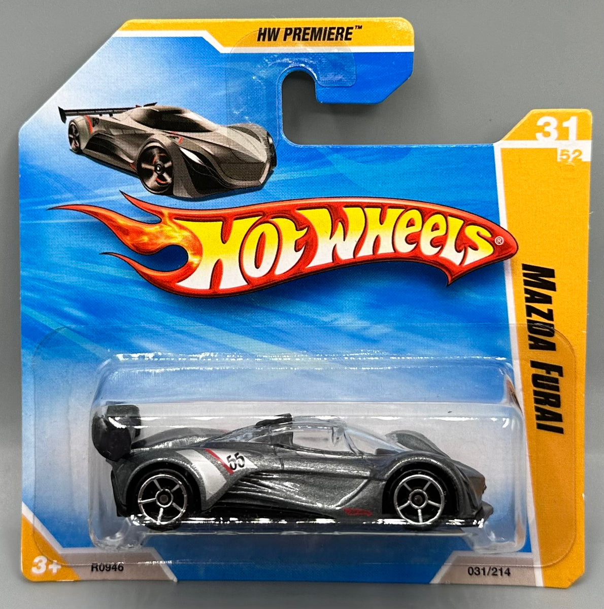 Hot Wheels 2010 Mazda Furai (Red) 119/240, '10 All Stars. 1:64 Scale - Foto 8