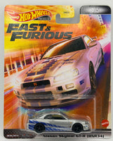 Hot Wheels Fast & Furious Nissan Skyline GT-R (BNR34)