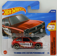 Hot Wheels Super Treasure Hunt '73 Honda Civic Custom