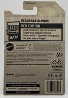 Hot Wheels Target Red Edition Delorean Alpha5