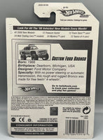 Hot Wheels Custom Ford Bronco