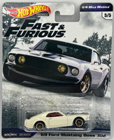 Hot Wheels Fast & Furious 1/4 Mile Muscle '69 Ford Mustang Boss