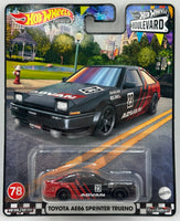 Hot Wheels Boulevard Toyota AE86 Sprinter Trueno