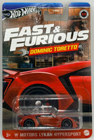 Hot Wheels Fast & Furious W Motors Lykan Hypersport
