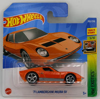 Hot Wheels '71 Lamborghini Miura SV