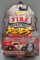 Hot Wheels Fire Department Rods Phoenix, AZ Fire Dept. '57 Chevy