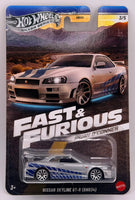 Hot Wheels Fast & Furious Nissan Skyline GT-R (BNR34)