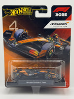 Hot Wheels 2025 Formula 1 Mclaren Formula 1 Team