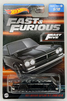 Hot Wheels Fast & Furious 1971 Nissan Skyline H/T 2000 GT-R