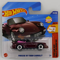 Hot Wheels Porsche 911 Turbo Cabriolet