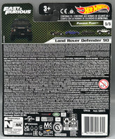 Hot Wheels Fast & Furious Furious Fleet Land River Defender 90