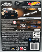 Hot Wheels Fast & Furious Furious Off Road Hummer H1