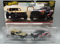 Hot Wheels 2 Pack Ford Bronco R & '17 Ford F-150 Raptor