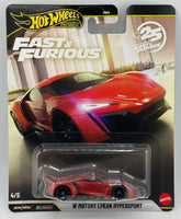 Hot Wheels Fast & Furious W Motors Lykan Hypersport