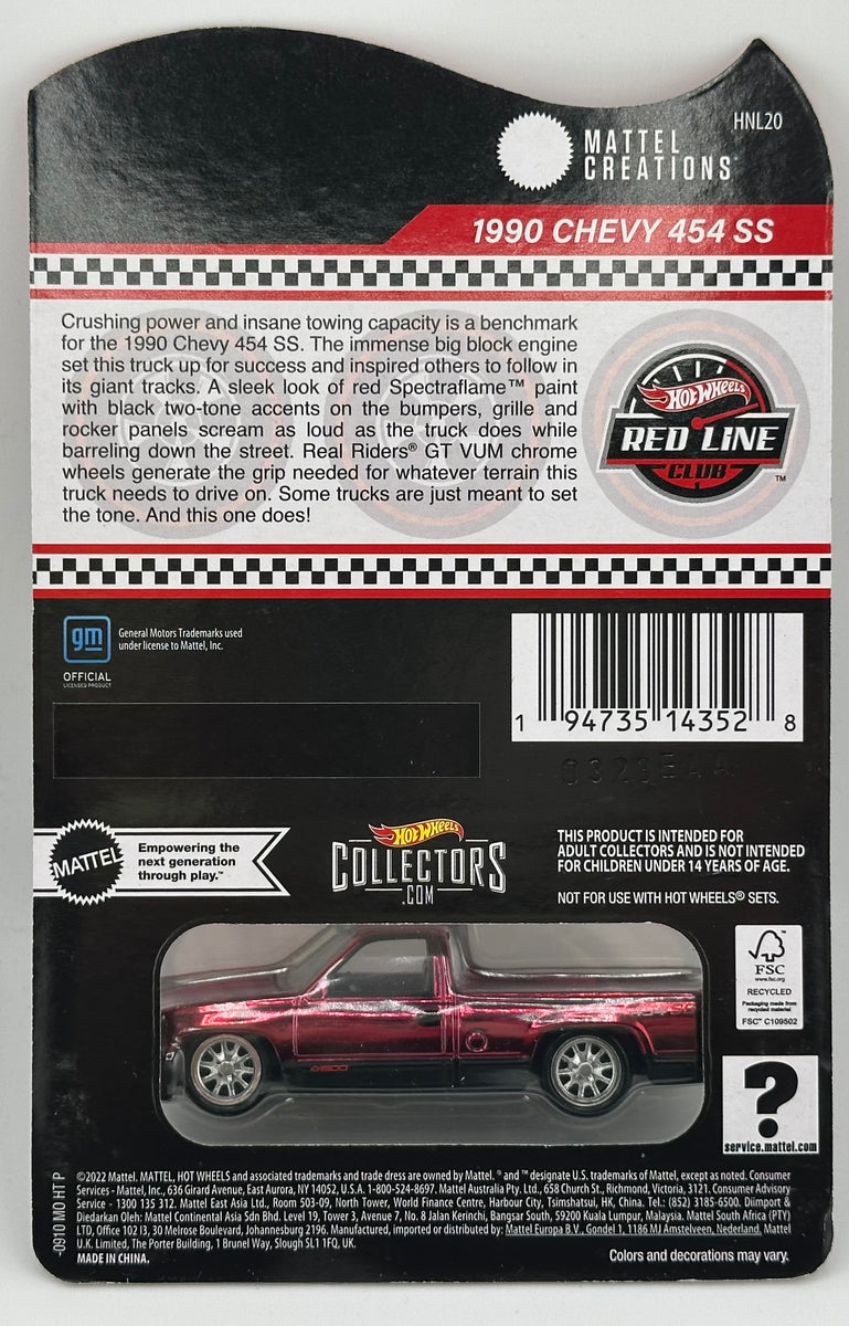 Hot Wheels RLC 1990 Chevy 454 SS | HW Models Ltd