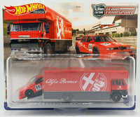 Hot Wheels Team Transport Alfa Romeo 155 V6 Ti & Fleet Flyer