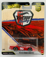 Hot Wheels Vintage Racing '76 Greenwood Corvette