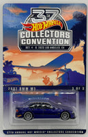 Hot Wheels 37th Collectors Convention 2001 BMW M5
