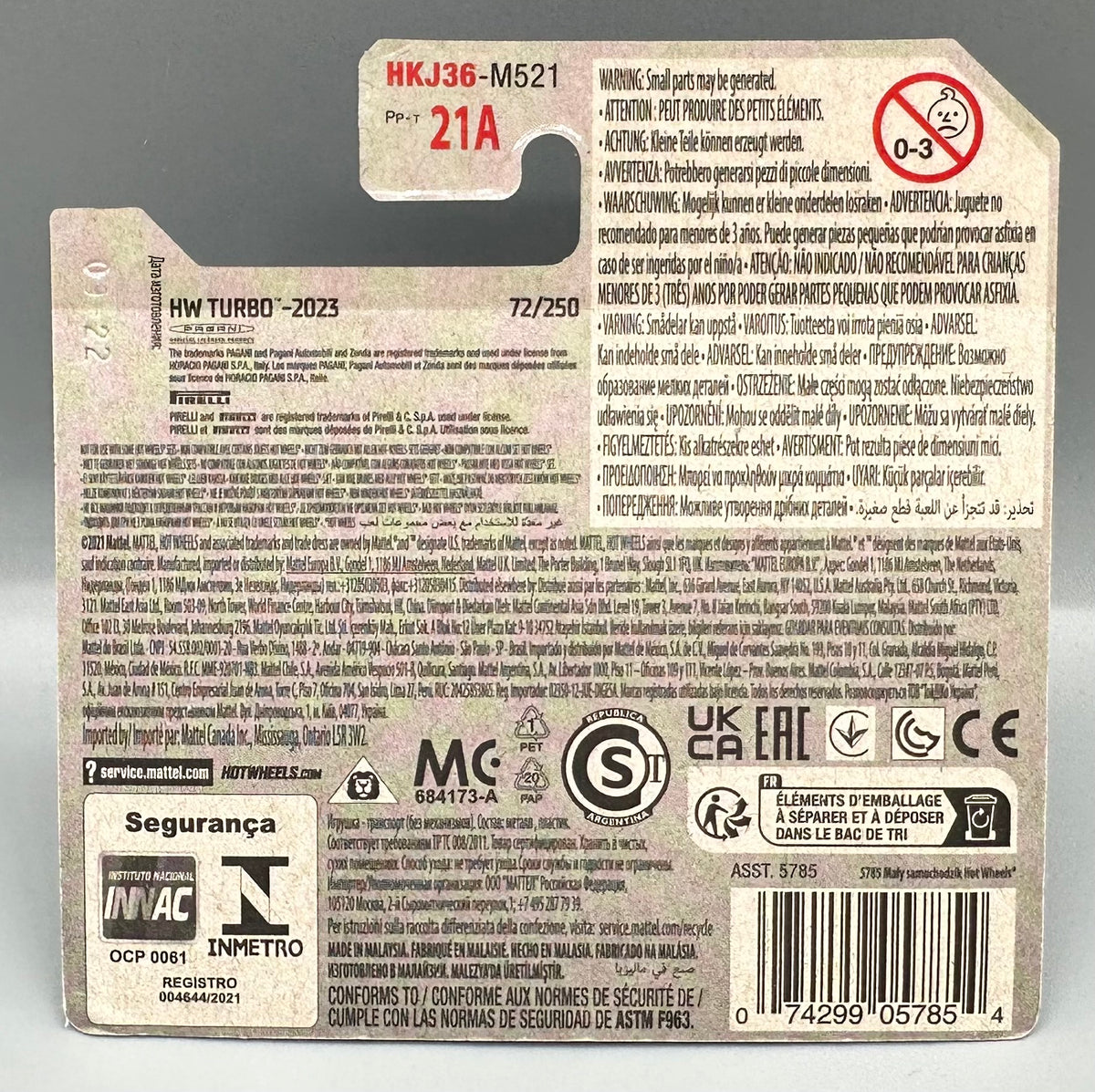 Hot Wheels Pagani Zonda R HW Models Ltd