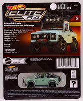 Hot Wheels Elite 64 Land Rover Defender 90 Pickup