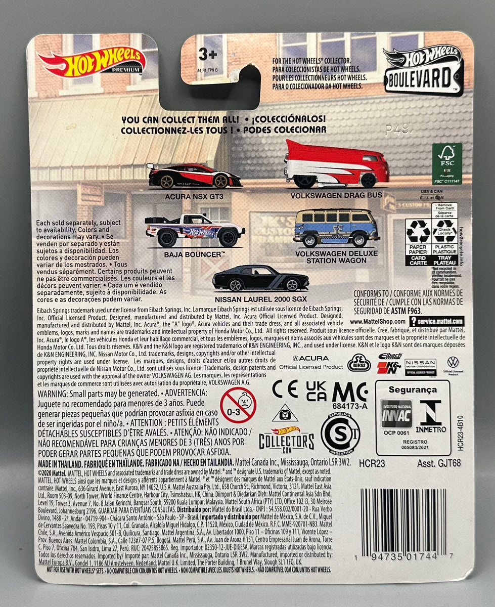 Hot Wheels Boulevard Acura NSX GT3 HW Models Ltd