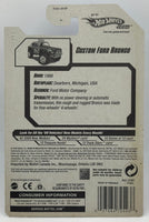 Hot Wheels Custom Ford Bronco
