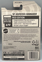 Hot Wheels Target Red Edition '67 Jeepster Commando