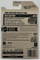 Hot Wheels Target Red Edition Ford Mustang Mach-E 1400