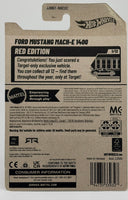 Hot Wheels Target Red Edition Ford Mustang Mach-E 1400