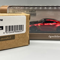 Ignition Model 1:64 Liberty walk LB Works GT-R R35 Type 2 Red With Engine Resin Model