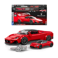 Mattel Brick Shop Hot Wheels Speed Series Maserati MC20 Building Set