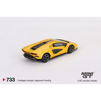 Mini GT 733 Lamborghini Countach LPI800-4 New Giallo Orion