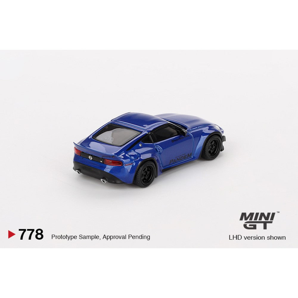 Mini GT 778 Nissan Fairlady Z Pandem Seiran Blue | HW Models Ltd