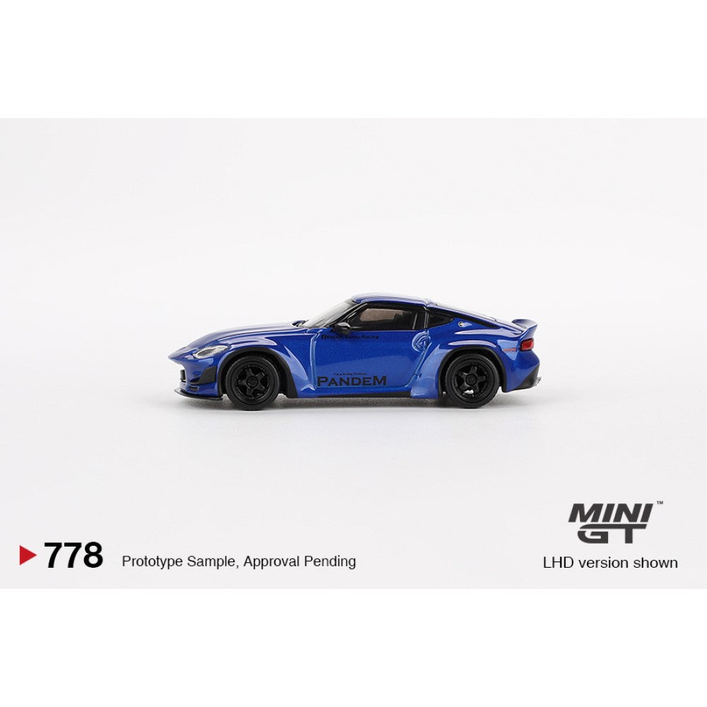 Mini GT 778 Nissan Fairlady Z Pandem Seiran Blue | HW Models Ltd