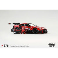 Mini GT 875 Nissan GT-R NISMO #23 "Motul AUTECH GT-R 2021" SUPER GT SERIES Susuka Winner W/ Matsuda Figure