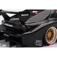 Top Speed 1/18 Mazda RX-7 Liberty Walk LB Super Silhouette Liberty Walk Black