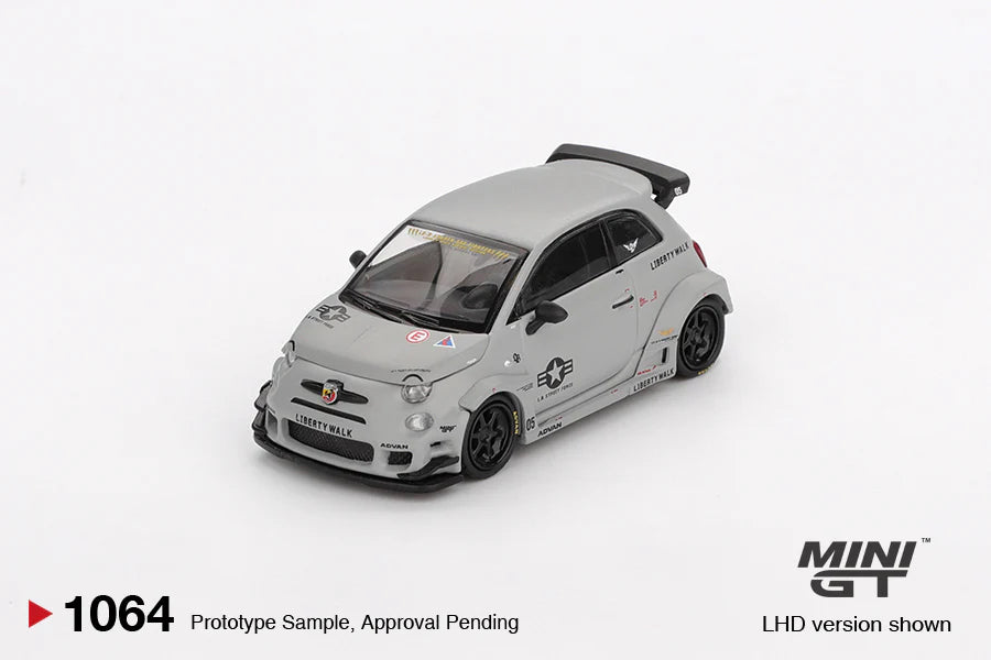 Mini GT 1064 LB Works X Abas Works Abarth 595 Fighters