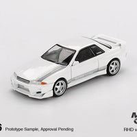 Mini GT 1066 Nissan Skyline GT-R (R32) Veilside Combat C-I White