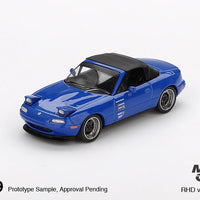 Mini GT 1069 Mazda Miata MX-5 (NA) Tuned Version Dark Blue