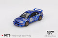 Mini GT 1078 Subaru Impreza WRC99 No.23 2000 Acropolis Rally