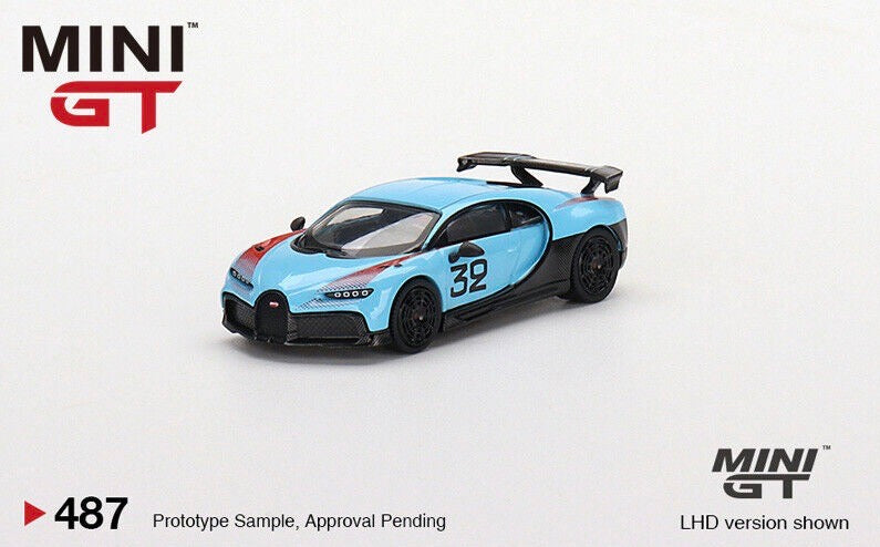 Mini GT 487 Bugatti Chiron Pur Sport 