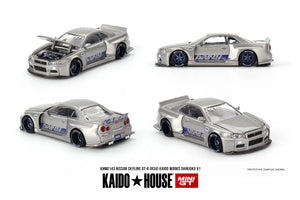 Mini GT X Kaido House 143 Nissan Skyline GT-R Kaido Works Shinjuku V1